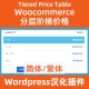 Tiered Price Table for WooCommerce阶梯价格设置