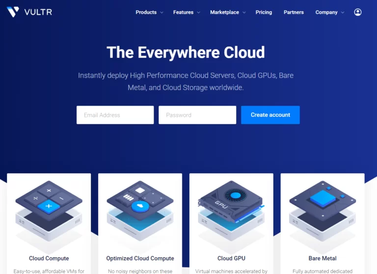 Зарегистрируйтесь, чтобы получить $100 VPS-Vultr