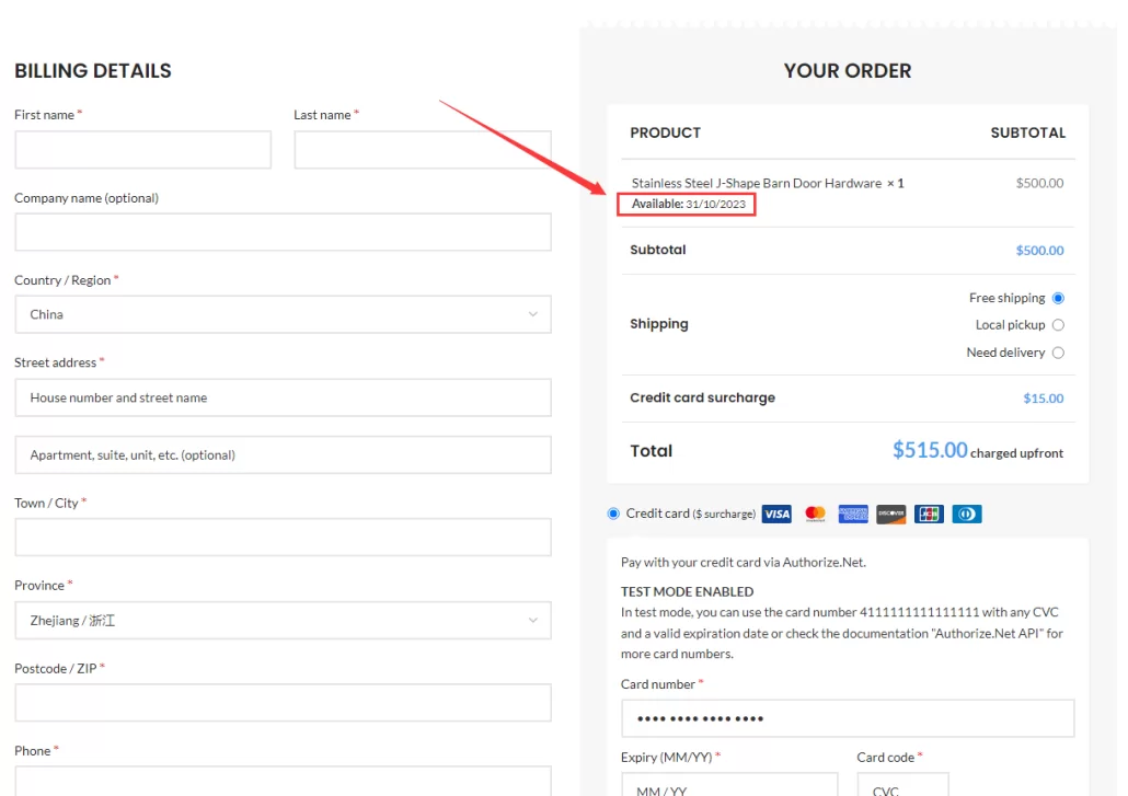 WooCommerce Pre-OrdersProduct Pre-Sales/Pre-Orders