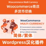 CURCY – WooCommerce 多币种 – 货币转换器中文汉化下载